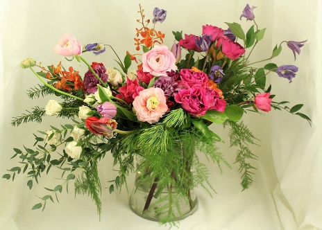 Large Seasonal Arrangement  |  Toronto best florist Periwinkle Flowers